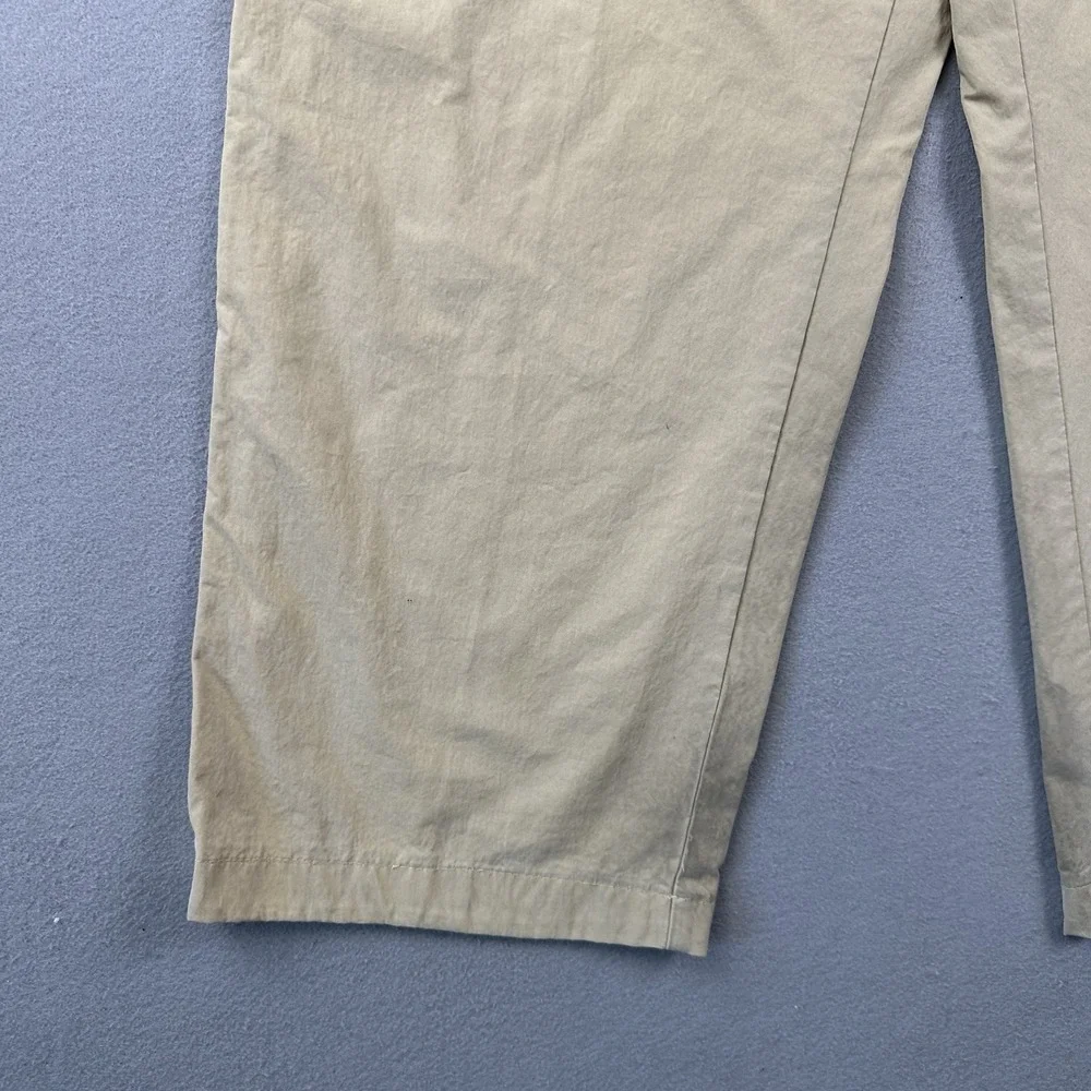 Y2K Aeropostale Baggy Cargo Pants Men's Large Beige Convertible Zip Off Wide Leg - Picture 10 of 16